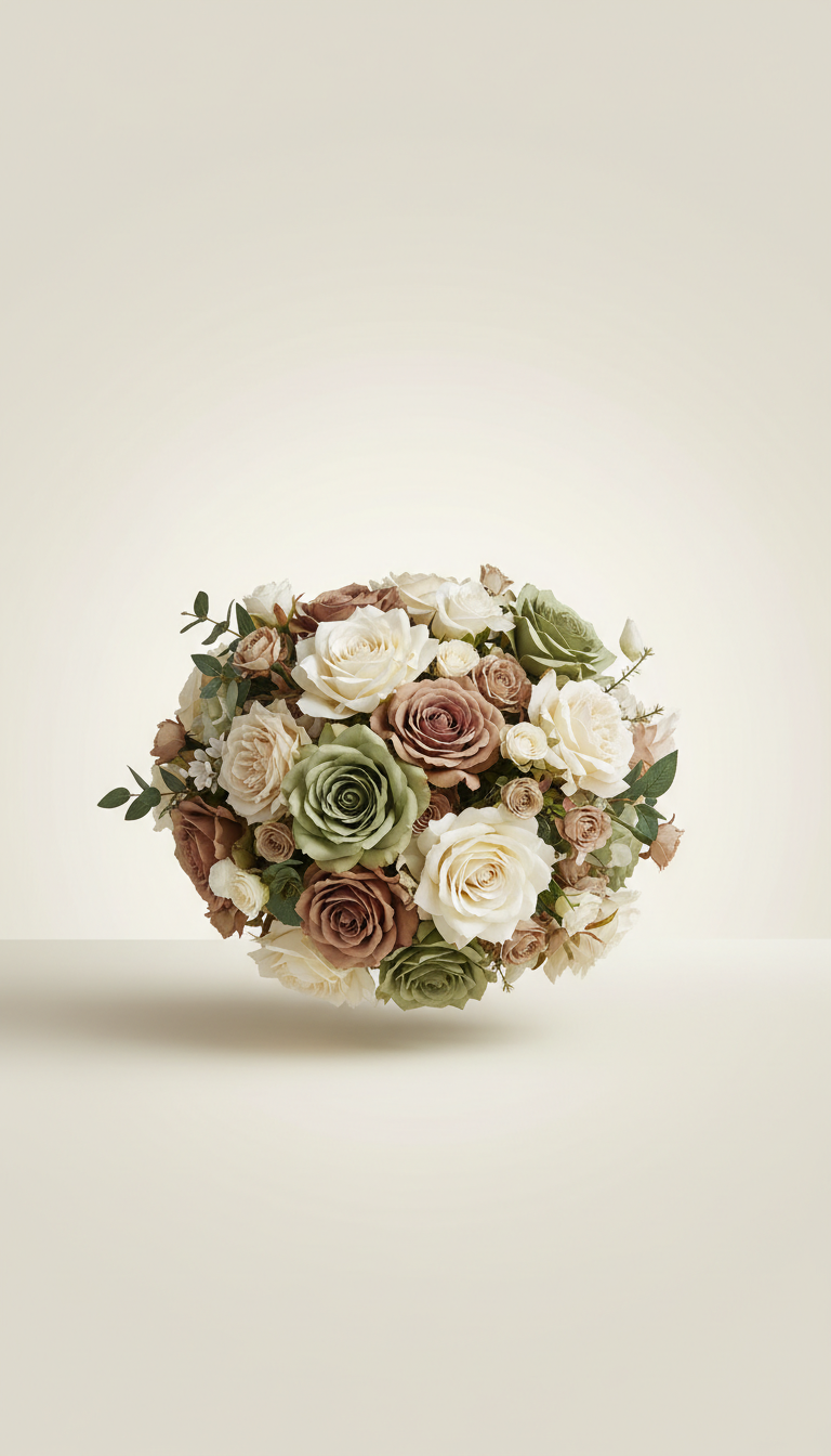 Seasonal Peony Embrace