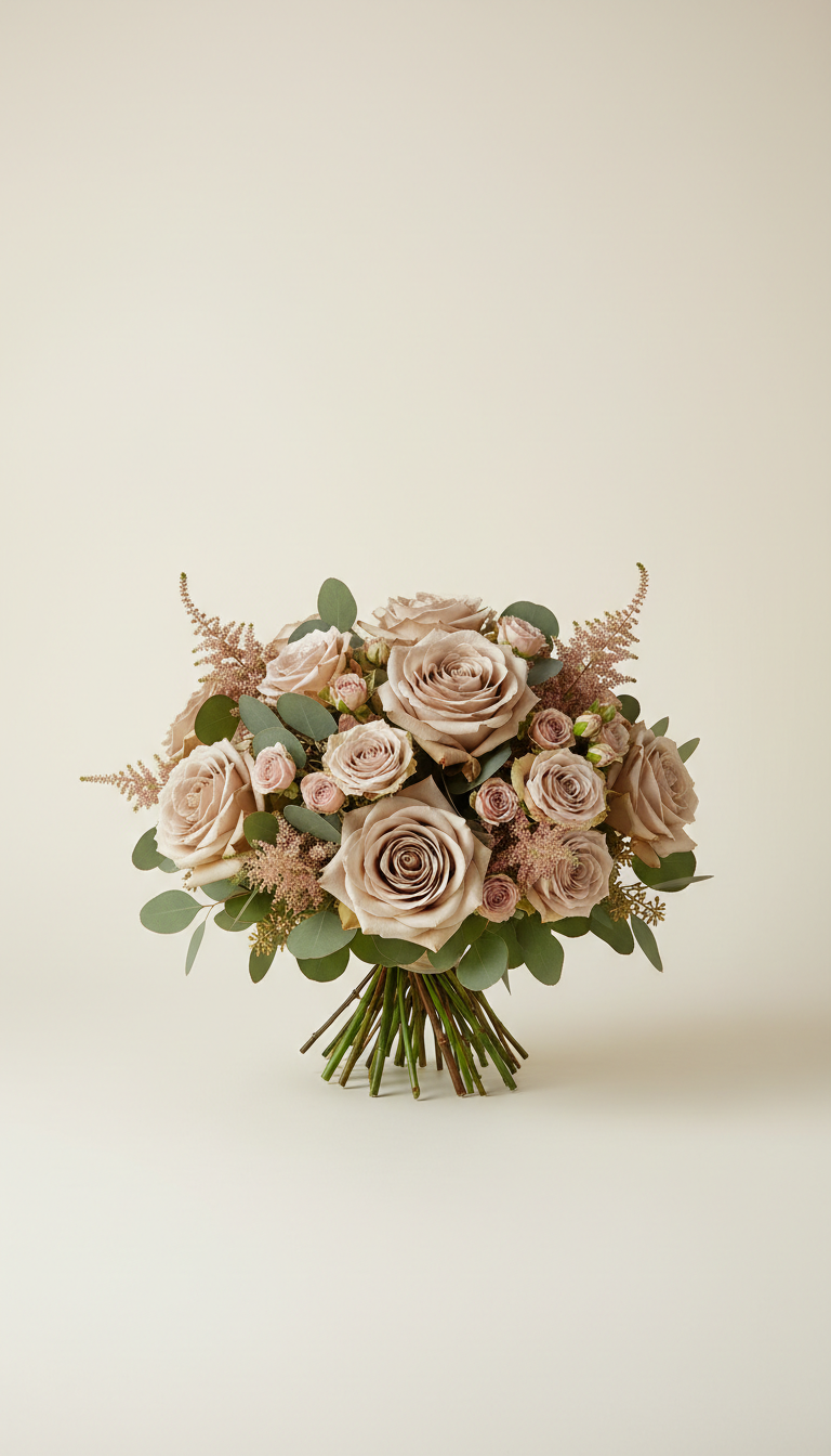 Orchid Cascade Minimalist Bouquet